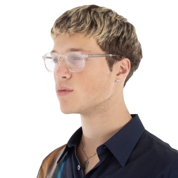 Philipp Plein Demo Oval Men's Eyeglasses VPP057M 0880