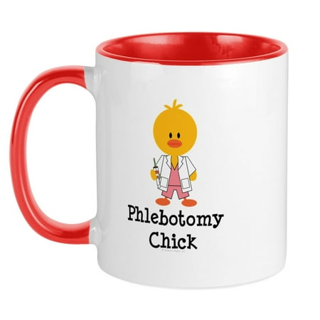 

CafePress - Phlebotomy Chick Mug - Ceramic Coffee Tea Novelty Mug Cup 11 oz