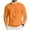 Orange, variant on CharmCyan Men's Round Neck Long Sleeve Ribbed Knit Pullover Pink 3XL