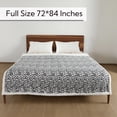 thumbnail image 6 of SUNNY HEAT Full Size Electric Heated Blanket - 72''x84'' Soft Flannel, 10 Heating Levels with 1-12H Auto Off, Safety Overheat Protection, Leopard Blue & White Design, 6 of 6