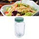 thumbnail image 5 of Ensalada Tarro De Ensalada Portátil Con Compartimento Para Aderezo A Prueba De Fugas, Contenedor De Ensalada Reutilizable Con Apertura Lateral En Capas Verticales Para La Escuela,, 5 of 7