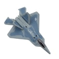 thumbnail image 5 of TAPDRA High Precision F-22 Raptor Fighter Model Alloy Plastic Material 1:160 Scale For Aircraft Enthusiast Birthday Christmas, 5 of 5