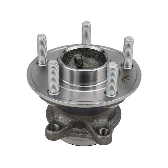 Rear Wheel Bearing Hub Assembly - Compatible with 2012 - 2018 Ford Focus FWD 1.0L 3-Cylinder (without Automated Parking System) 2013 2014 2015 2016 2017