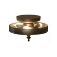 thumbnail image 3 of Meyda Tiffany 27058 Vincent Honeycomb 3 Light 8" Wide Flush Mount Drum Ceiling Fixture -, 3 of 5