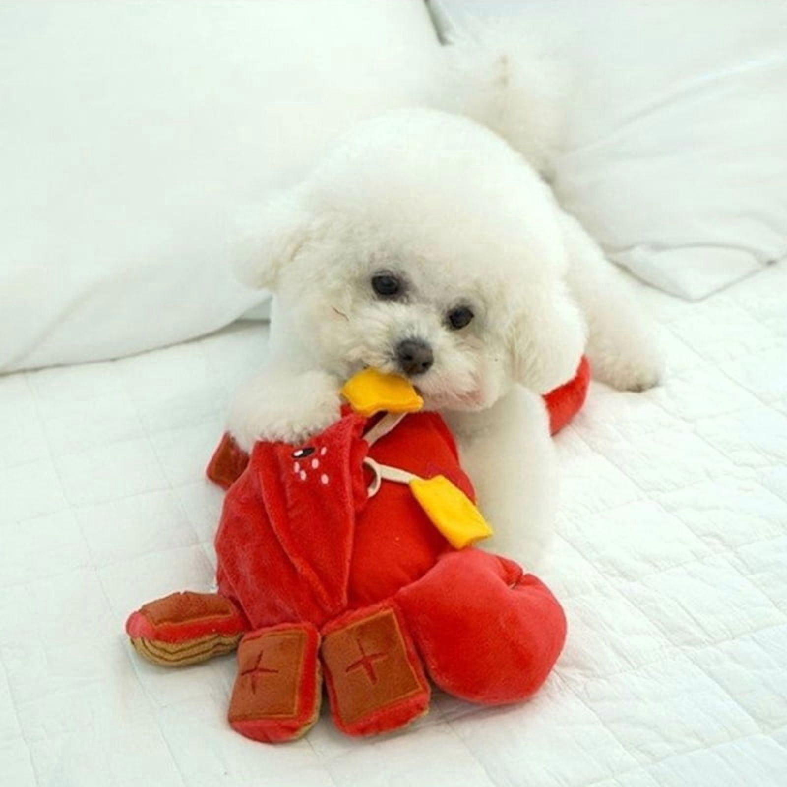 Large Dog Snuffle Toy Crabs Puzzle Chew Toy Snacks for Small Medium Dogs