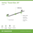 thumbnail image 2 of Symmons 493Tb18 Verity 18" Towel Bar - Black, 2 of 7