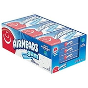 Airheads Candy Sugar-Free Chewing Gum With Xylitol, Blue Raspberry, 14 Sticks (Pack Of 12)