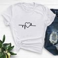thumbnail image 2 of Goodeals Reduced,Womens T Shirts Cute Graphic Shirt Long Sleeve Tees Funny Inspirational Teacher T-Shirt Tops Casual Crewneck Girl Friend Gift Tees(White,L), 2 of 6