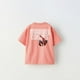 thumbnail image 2 of Camisetas de verano para niños y niñas, ropa deportiva informal, Camiseta con estampado de dibujos animados, Tops holgados de manga corta con cuello redondo a la moda, 2 of 5