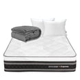 thumbnail image 1 of Colchón Queen Size Restonic Ergosum Almohadas Royal Twin Edredón Homy, 1 of 8
