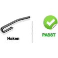 thumbnail image 2 of Trades Front Windscreen Wiper Set Flat Bar for Colt 19962004 (CJO), 2 of 3