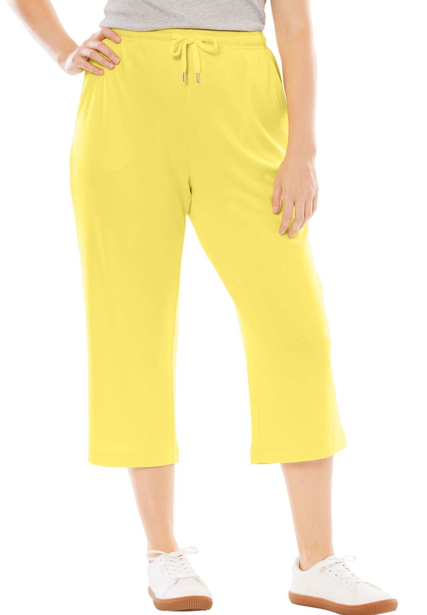 plus size petite capri pants