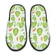 thumbnail image 1 of Balery Kawaii Avocado Pantuflas de Casa de Felpa Silenciosas con Diseño Estampado, Zapatillas Cómodas Antideslizantes de Algodón para Interior-Large, 1 of 8