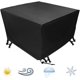 thumbnail image 1 of Funda Protectora Impermeable de Poliéster YONGSHENG para Muebles de Jardín Negro 120x120x74 cm, 1 of 5