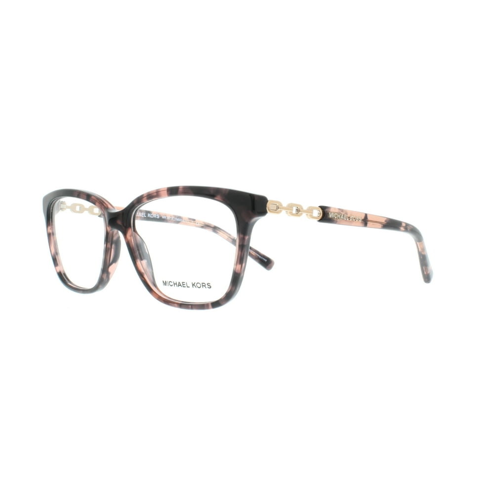 MICHAEL KORS Eyeglasses MK 8018 3108 Pink Tortoise/Rose Gold 52MM