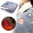 thumbnail image 1 of Portable Heated Blanket Suitable For Winter Outdoor Commuting And Home Use Made Of Comfortable Soft And Skin Friendly Fabric., 1 of 7