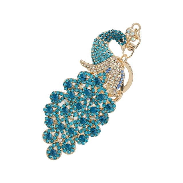 Llavero De Pájaro De Pavo Real, Colgante De Bolso De Pavo Real Resistente Y Confiable, Atractivo Para Teléfono, Bolso, Novia