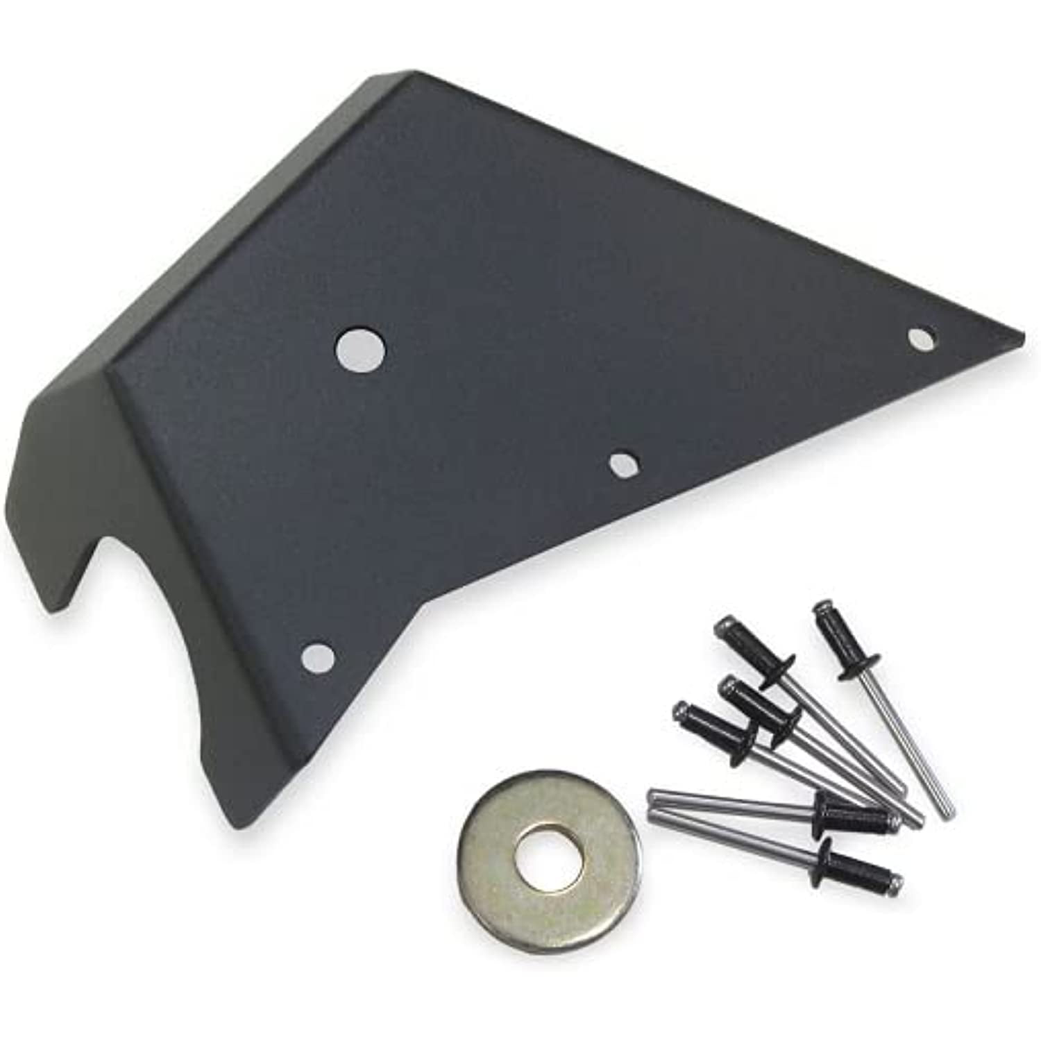 SHINJEW Rear Body Rack Assembly For Polaris Sportsman 450 / 570 – 2014-2024 – Black HDPE – Replaces 2635059-070