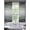 Black, variant on White Gray Ombre Sheer Curtains 96 Inch Length 2 Panels Set, Modern Abstract Striped Polka Dots Voile Window Treatment Semi Sheer Long Curtains Drapes for Bedroom/Living Room/Kitchen 52"x96"x2