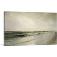 thumbnail image 1 of ARTCANVAS Quiet Seascape 1883 Canvas Art Print by William Trost Richards - Size: 26" x 18" (0.75" Deep), 1 of 9