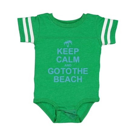 

Inktastic Keep Calm Go to the Beach Gift Baby Boy or Baby Girl Bodysuit