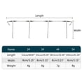 thumbnail image 5 of CIYISON 10Pcs Fishing Leader Tackle Rigs Fishing Wire Stainless Steel Wire Traces Leader, 5 of 16