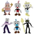 thumbnail image 1 of 6pcs/set Cuphead Game Cuphead & Mugman Mecup Figure Decoration Gifts, 1 of 5