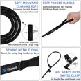 thumbnail image 2 of SHIQI-Slip-Lead Dog-Leash Medium-Training Rope - 6ft Foot Big Large Reflective Climbing Rope Leash Supports The Strongest Pulling Large Medium Dogs 6 Feet, 2 of 4