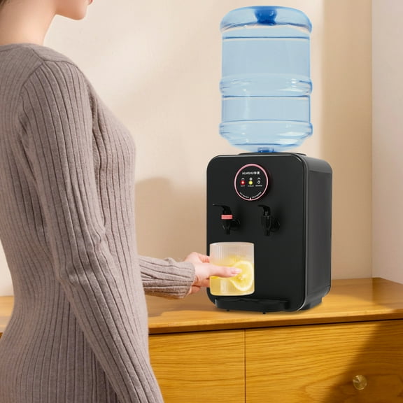 Compact Hot & Cold Water Dispenser - 3 Temperature Settings, Fast Heating, Universal Compatibility for 1.19-4.99 Gallon Bottles