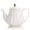White-28 Ounce, variant on Ceramic Tea Pot 28 Ounce Jade Color Loose Leaf Tea Brewing Set
