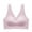 Pink, variant on Darzheoy Sports Bras for Women Lady Lace Gathered Bra Plus Size Sports Bra Underwear Yoga Hollow Out Bra Cup Wire-Free Bras 34/70BCD