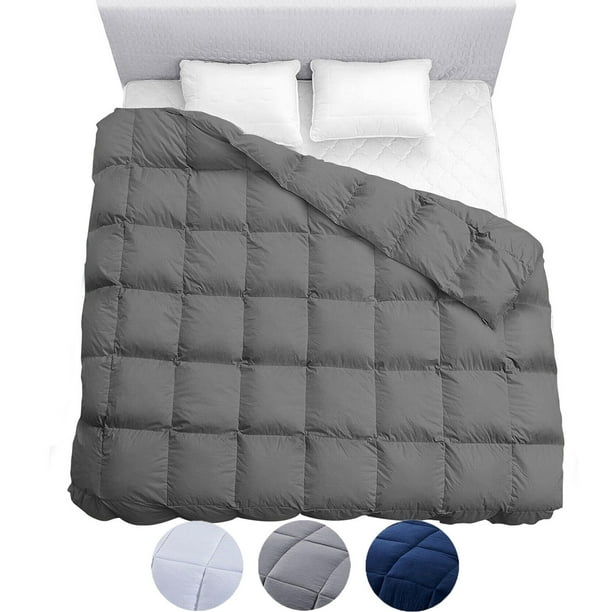 Comfortable King Queen Size All Season Down Duvet, Luxury Natural