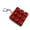 Red, variant on Portable Squeeze Accessory, Keyboard Clicker Squeeze, Relaxation Relief Items Squeeze, Squeeze Keyboard Clicker, 2X2 Inch Black Clicky Squeeze Toys, Compact Keychain Design