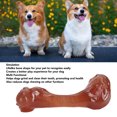 thumbnail image 4 of Juguete Para Masticar Para Perros Con Forma De Alimento, Resistente A Las Mordeduras, Alivio Del Aburrimiento, Simulación De Sabor A Tocino, Juguete De Hueso De Perro, Limpieza De, 4 of 7