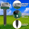 thumbnail image 3 of INVISBlUE 4 Pcs Mole Repellent – Solar Animal Repeller Stakes for Gopher, Moles, Groundhog – IP65 Waterproof Mole Repellent Stakes for Farm, Garden, Lawn, 3 of 9