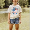 thumbnail image 2 of Party in the USA 4th of July Shirts Matching Family Outfits for Independence Day Peach Shirt Youth Small, 2 of 5