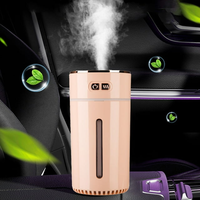 TIMIFIS Small Humidifier Plug in Payment Vehicle Household USB Humidifier Aromatherapy Instrument Colorful Portable Desktop Spray Instrument Other Exterior Accessories