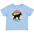 thumbnail image 3 of Inktastic German Shepherd Silhouette Vintage Retro Boys or Girls Baby T-Shirt, 3 of 5