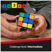 Rubik’s Cube ConnectedX, Bluetooth Enabled 3x3 Classic Cube, Problem-Solving Challenging Brain Teaser Fidget Toy, Adults & Kids Ages 8+