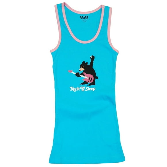 Bear Rock Me To Sleep Juniors Tank Top