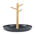 thumbnail image 2 of Gumesh Wood Key Tray for Entryway Table, Jewelry Tray, Catchall Tray with Stand Hanging Organizer, for Rings, Phone, Bracelets Watches, 2 of 6