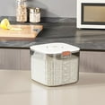 thumbnail image 7 of Large Airtight Rice Dispenser with Lid for Cereal Grain Flour Beans and Pet Food Storage, 7 of 7