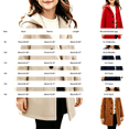 thumbnail image 2 of GiLiling Kids Toddler Boys and Girls Single Breasted Pea Coat Wool Blend Trench Coat Long Sleeve Mid Length Hooded Overcoat ﻿ (Blue, 9-10 Years), 2 of 4