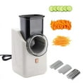 thumbnail image 1 of Versatile Electric Cheese Grater Detachable Electric Salad Maker for Home Kitchen Vegetable Slicer for Potato Cheeses, 1 of 7