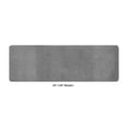 thumbnail image 3 of Better Trends 20" x 60" Bathroom Runner Mat 100% Cotton, Extra Soft Tufted Bath Rug, Water Absorbent & Non Slip, Solid Pattern, Gray Granada Collection, 3 of 6