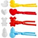 thumbnail image 1 of Juego de 4 celdas de bolas de nieve, pinzas para bolas de nieve, juego de modeladores de nieve, máquina de nieve Kuyhfg Bienvenido a Kuyhfg, 1 of 5