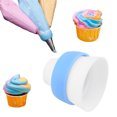 thumbnail image 4 of FACEMILE Universal Russian Flower Shape Piping Nozzles Converter Cake Dessert DIY Tool Home Baking Decorating Accessory, 4 of 7