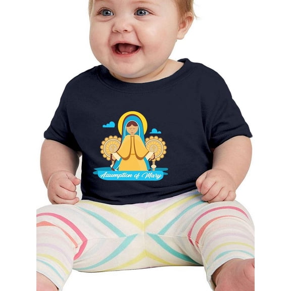 Assumption Of Mary. T-Shirt Infant -Image by Shutterstock, 6 Months