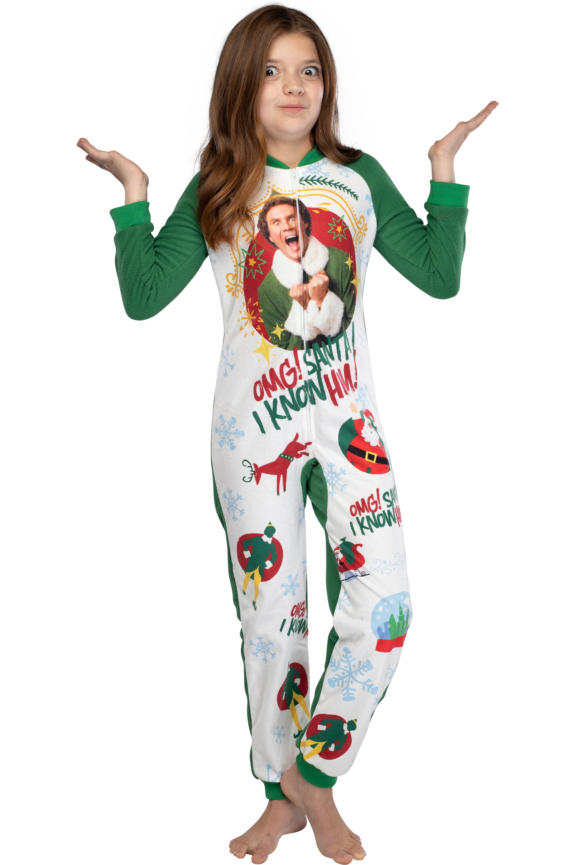 Buddy the elf pajamas walmart sale
