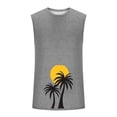 thumbnail image 2 of Jyeity Mens Tank Tops Crew, Neck Sporty Tank Tops Print Casual Breathable Tank Top, 2 of 5